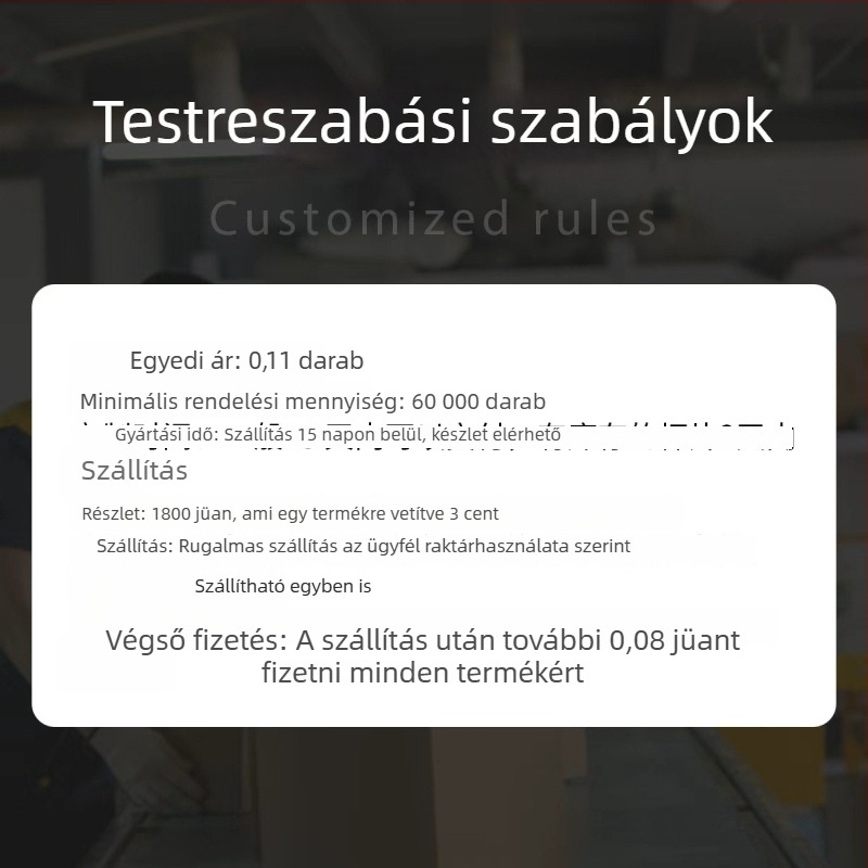 Egyszer használatos papír hamutál – Wojia prémium modell; anyag: papír; alkalmas otthonra, irodába, szállodákba és kávézókba; testreszabás elérhető