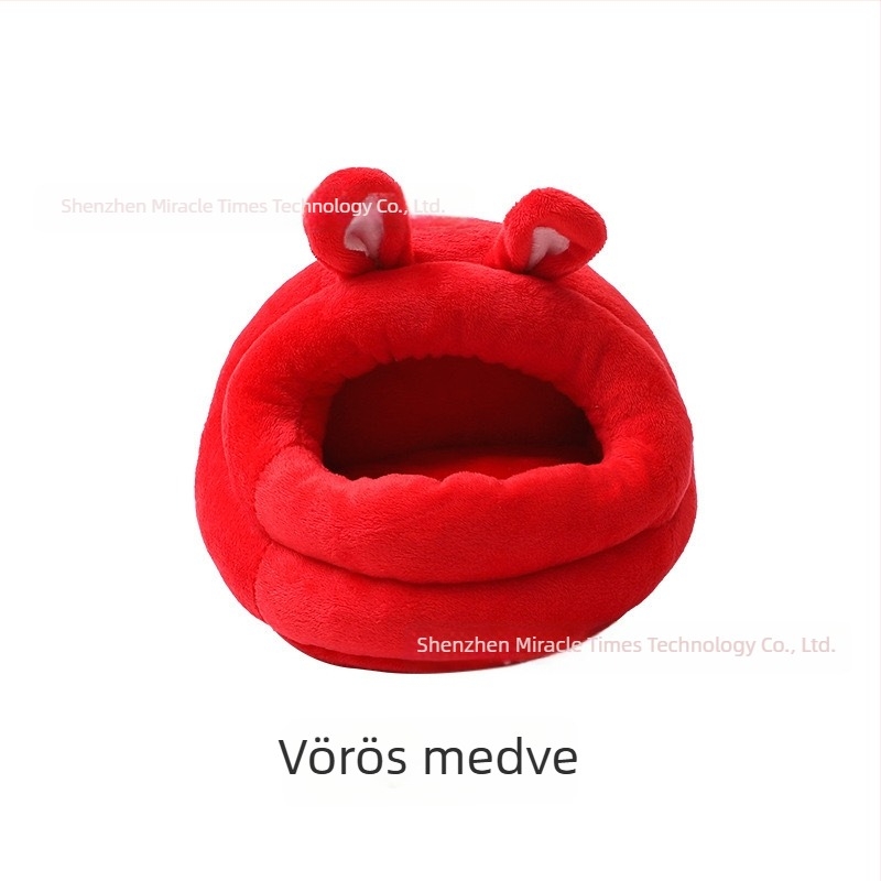 Plüss négy évszakos odú kisállatoknak