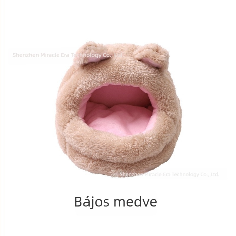 Plüss négy évszakos odú kisállatoknak