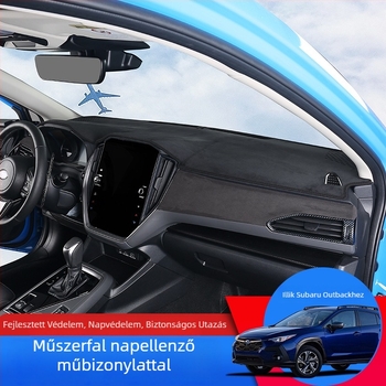 Spire plüss központi műszerfal védőmat Subaru Crosstrekhez – négy évszakos univerzális, speciális autó stílus