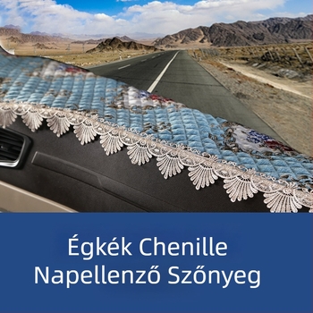 Chenille anyagú munkapad-mat, fényvédő, csúszásmentes, minden évszakban használható