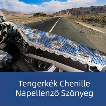 Chenille anyagú munkapad-mat, fényvédő, csúszásmentes, minden évszakban használható