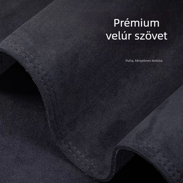 Tesla Model Y/3 – napsugárzás elleni védőpárna a műszerfalhoz és fényvédő párna a front középső konzolhoz, dekoratív kiegészítő, frissített változat