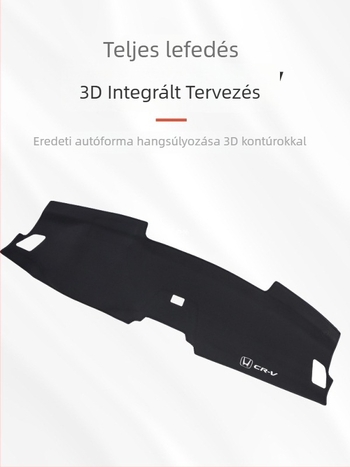 Műszerfal mat Honda CR-V-hez, mikroszálas bőr, márkajelzés mintával