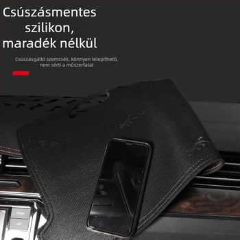 Toyota Camry (06-11) műszerfalmat, központi konzol védelem, napsugárvédelmi funkció, mikroszálas bőr, logó mintázat