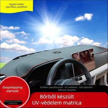 Mikroszálas bőr műszerfal matrac (Anyag: Mikroszálas bőr; Minden évszakhoz ideális; Stílus: 002; Logó nyomtatás: Igen; Testreszabás: Igen)