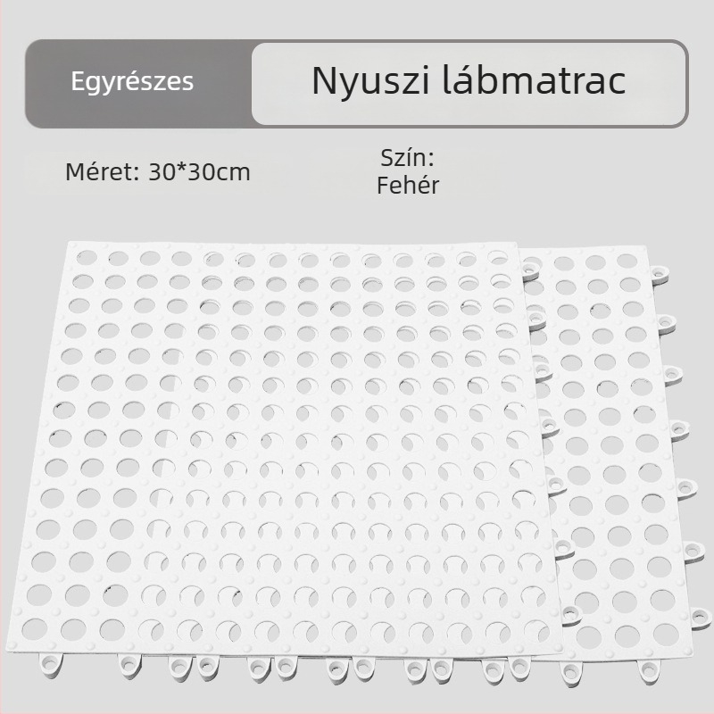 Nyúl ketrecsapka – műanyag, moduláris, összekapcsolható, alkalmas ketrecekhez és odúkhoz