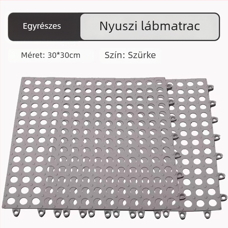 Nyúl ketrecsapka – műanyag, moduláris, összekapcsolható, alkalmas ketrecekhez és odúkhoz