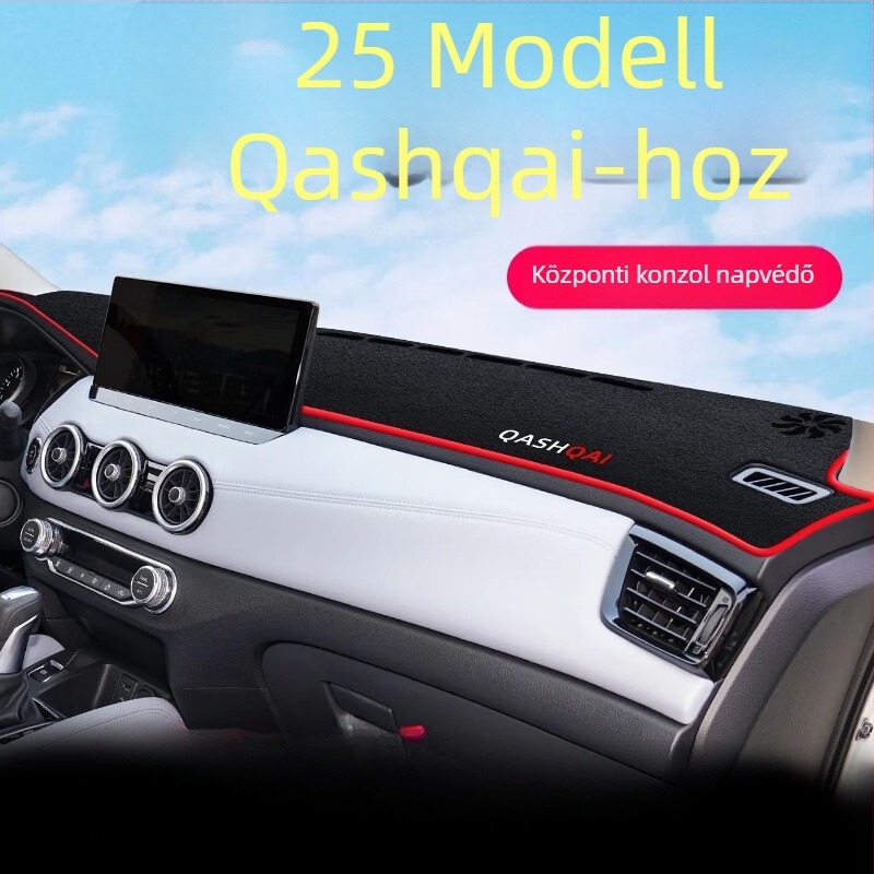 2025-ös Nissan Qashqai középkonzol napvédő mat, poliészter