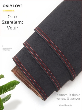 Suede műszerfal matrac, márkajelzéssel