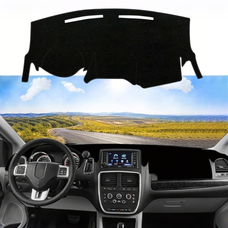 Tükröződésmentesítő alátét Dodge Caravan 2011–2020 és Chrysler Town & Country 2011–2016 modellekhez | Anyag: Egyéb; Testreszabható: Igen; Márka: Egyéb