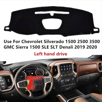 TAIJS műszerfalárnyékoló párna Chevrolet Silverado 2019–2020, poliészter, testreszabható
