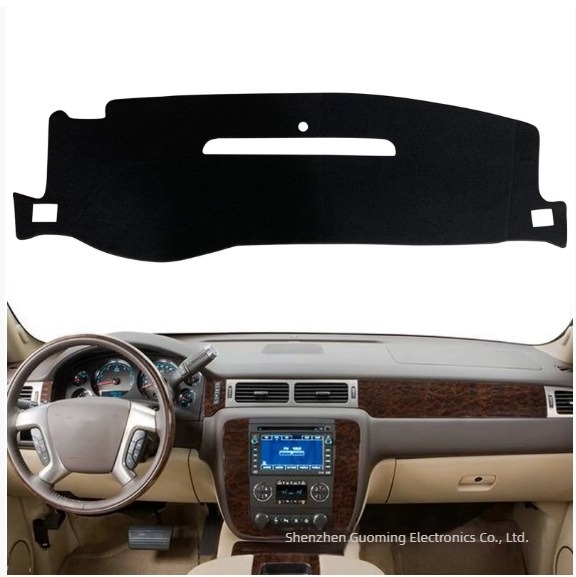 Chevrolet Silverado 07-14 napvédő műszerfal takaró | nem szőtt textil | Típus: napvédő textil | Stílus: fényvédő matt | Logó nyomtatás | Márka Handsome | Személyre szabható