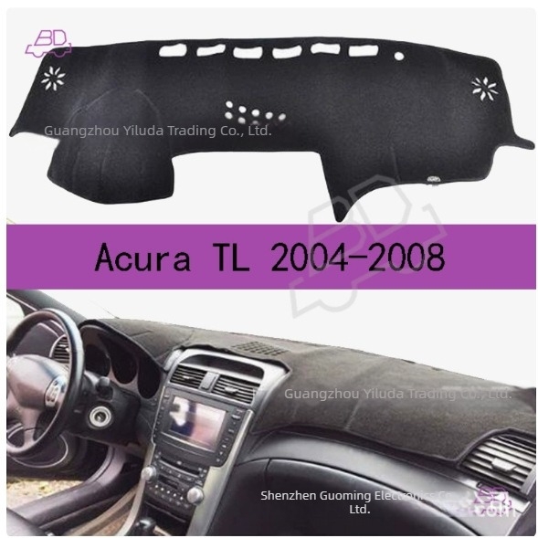 Műszerfal tükröződésmentes matt Acura TL 2004-2008 | poliészter szálból | testre szabható | dedikált járművédő burkolat | egész éves használatra | logómentes