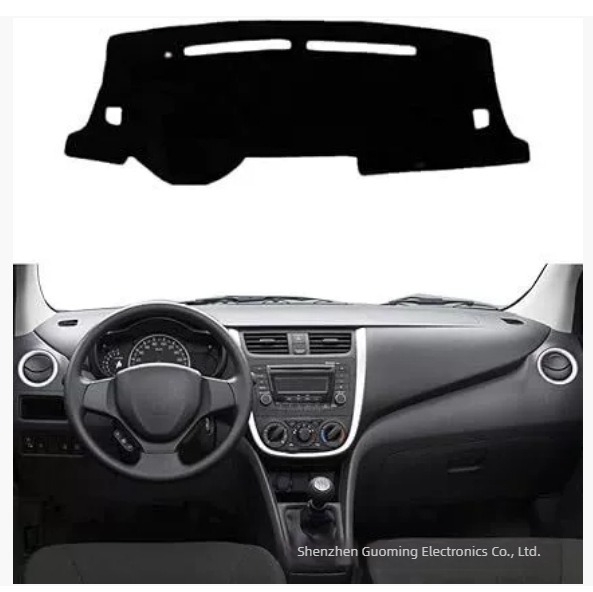 Suzuki Celerio műszerfalvédő (2016–2021), poliészter, minden évszakra alkalmas, logó nyomtatás, testreszabható