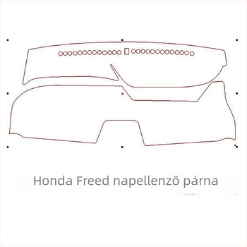 Honda Freed (GB3/BG5/GT) jobb kormányos műszerfal napvédő matrac