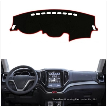 Műszerfalvédő autóhoz, poliészterből, Changan CX70 2016–2019, fényvédő és anti-reflektív matt felület, testreszabható