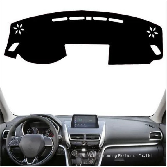 Mitsubishi Eclipse Cross (2017–2023) műszerfal napvédő matrac – bal- és jobboldali vezetéshez, egész éves védelem, anyagok: poliészter flanel, velúr, bőr, francia bársony