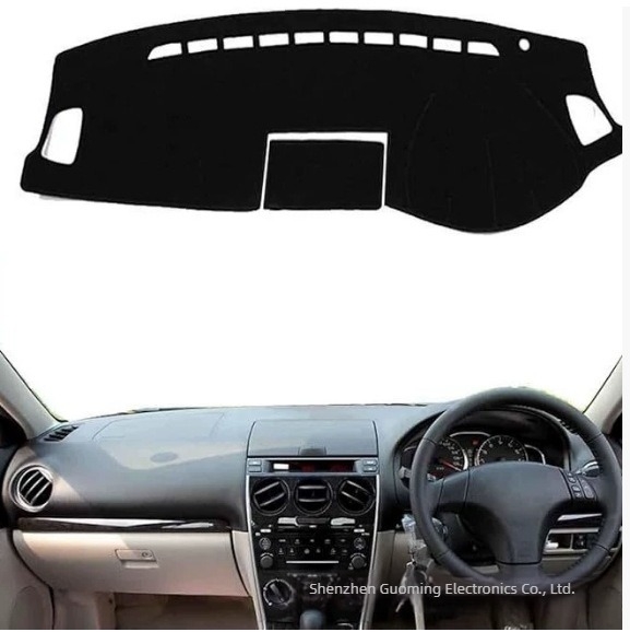 TAIJS poliészter központi konzol napvédő matrac Mazda 6 (2003–2008), testreszabható