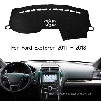 Műszerfal napvédő matrac Ford Explorer 2011–2018, Poliészter, Testreszabás elérhető