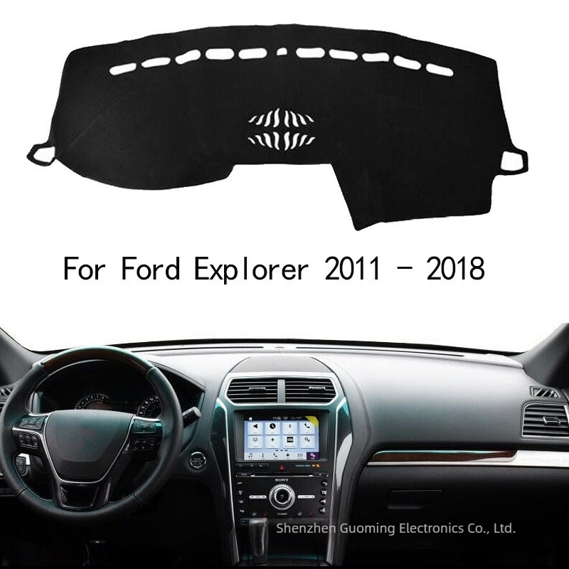 Műszerfal napvédő matrac Ford Explorer 2011–2018, Poliészter, Testreszabás elérhető