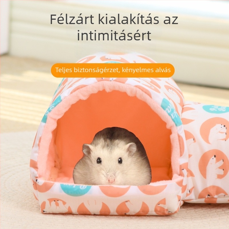 Pamutfészek kis háziállatoknak — egész éves meleg