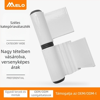Ablak- és ajtópánt alumíniumötvözetből, hagyományos négyszögletes pánt, porbevonatos felületkezelés, modern minimalist stílus, modell SP-H002
