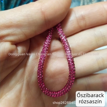 Kristályos fűzőzsinór-kiegészítő cipőkhöz és ruházathoz, modell 000999, különböző hosszúságú fűzők, sportcipőkhöz, bőrcipőkhöz és csizmákhoz; stílus Fresh, mindennapi lazítás