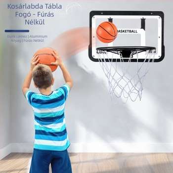 Beltéri és kültéri kosárlabda backboard falra szerelhető, fúrás nélkül, 3 kg