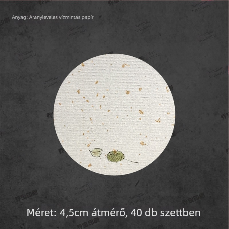 Üres önszalagos címke kézírásos kalligráfiával, vízmintás dizájnnal, retro táj motívumokkal — szilva, orchidea, bambusz és krizantéma tinta-stílusban