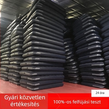 Otthoni használatra és kempingezéshez készült fújható légtartó matrac, vastag kialakítású, több méretben: 76x180x22 cm, 95x185x22 cm, 130x185x22 cm, 150x190x22 cm, 180x200x22 cm