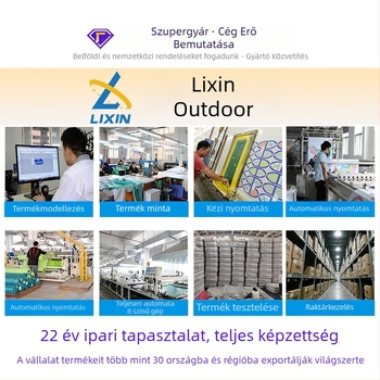 Egyedi, automatikusan felfújható kültéri babzsákkanapé, TPU konstrukció, hordozható összecsukható kivitel kempingezéshez és a strandra