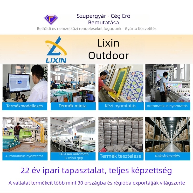 Egyedi, automatikusan felfújható kültéri babzsákkanapé, TPU konstrukció, hordozható összecsukható kivitel kempingezéshez és a strandra