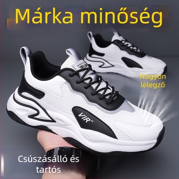 Trail futócipők, uniszex, hálófelső rész, gumitalp, könnyű, lélegző