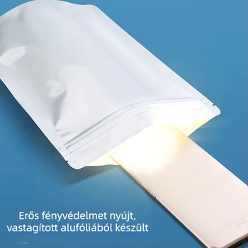 Alumíniumfóliás önzáró tasak nedvességálló, álló tasak záróval Goji bogyókhoz