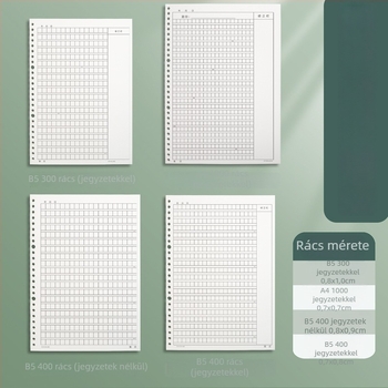 Munkafüzet Cute little year, leválasztható lapokkal, dupla offset papír, 80 g papír