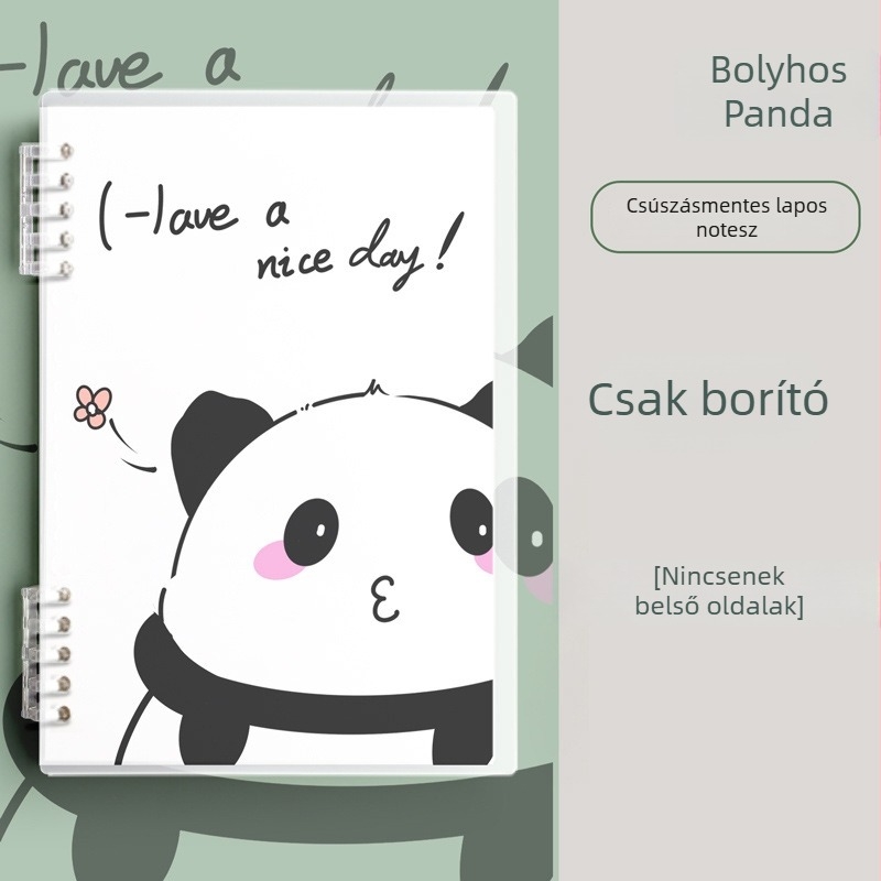 Munkafüzet Cute little year, leválasztható lapokkal, dupla offset papír, 80 g papír