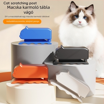 Macska karmoló tábla vágó – DIY karton játékeszköz, ABS anyag, egyszerű stílus