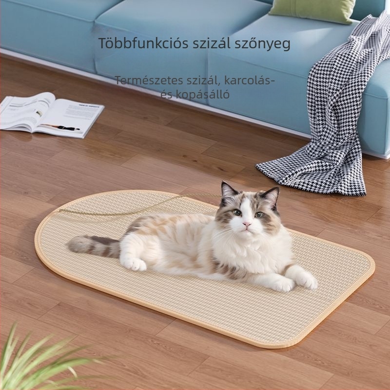 Macskapiszkáló tábla, kopásálló, szakadásmentes, falhoz szerelt függőleges védelem a kanapé és az ágynál, anti-karcolás matrac és macska karmok reszelő játék