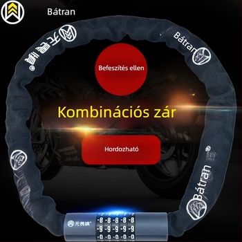Kombinációs lánc zinkötvözetből, modell W736, hegyi kerékpárhoz és ajtóhoz, 645 g, No Fear márka, modern egyszerű stílus