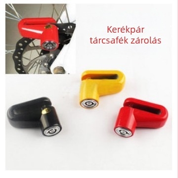Kerékpár tárcsafék-zár fémből, Ambusher márka, testreszabható feldolgozás, magáncímke elérhető