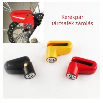 Kerékpár tárcsafék-zár fémből, Ambusher márka, testreszabható feldolgozás, magáncímke elérhető