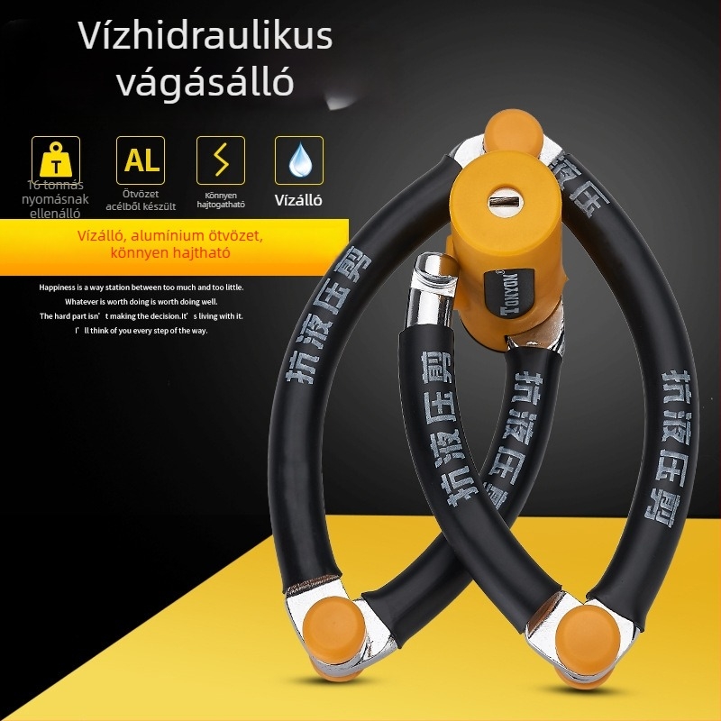 TONYON TY3869 acél hajtogatható zár – kerékpárok és motorkerékpárok számára; tömeg 1200 g; márka TONYON; alkalmas kerékpárok, elektromos autók, motorkerékpárok és ajtók