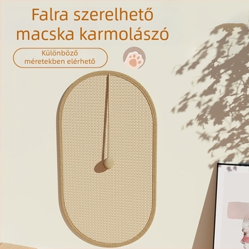 Macska karmoló deszka függőleges sisalból – kopásálló, védi a kanapét, egyszerű stílus, Blue Pet