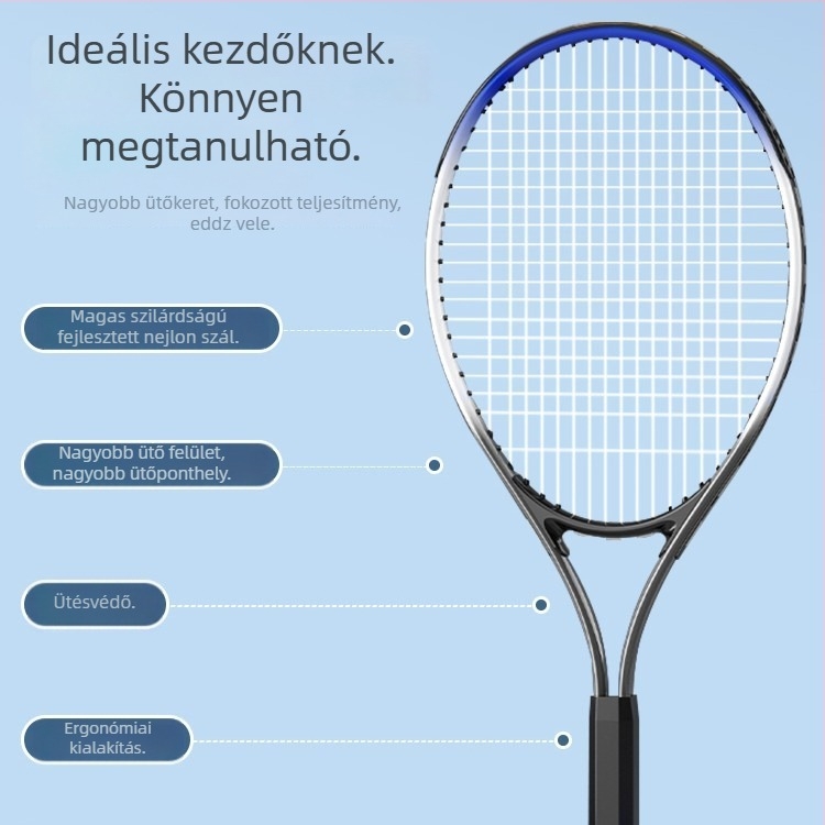 Tenisz visszapattanó edző egyéni játékhoz kötéllel (anyag: kémiai rost; tömeg: 220–240 g; márka: Nothing)