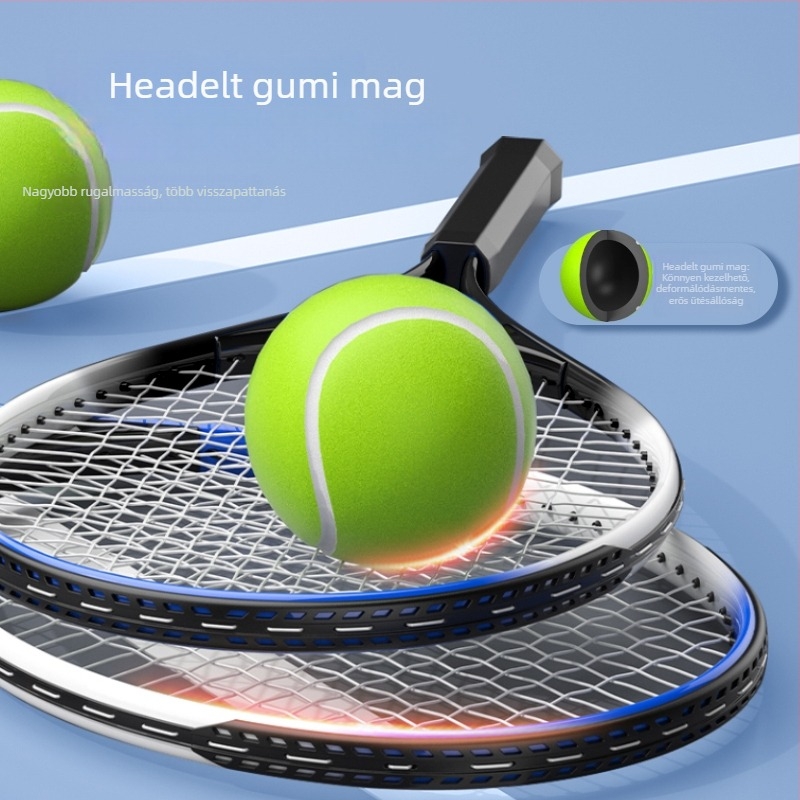 Tenisz visszapattanó edző egyéni játékhoz kötéllel (anyag: kémiai rost; tömeg: 220–240 g; márka: Nothing)