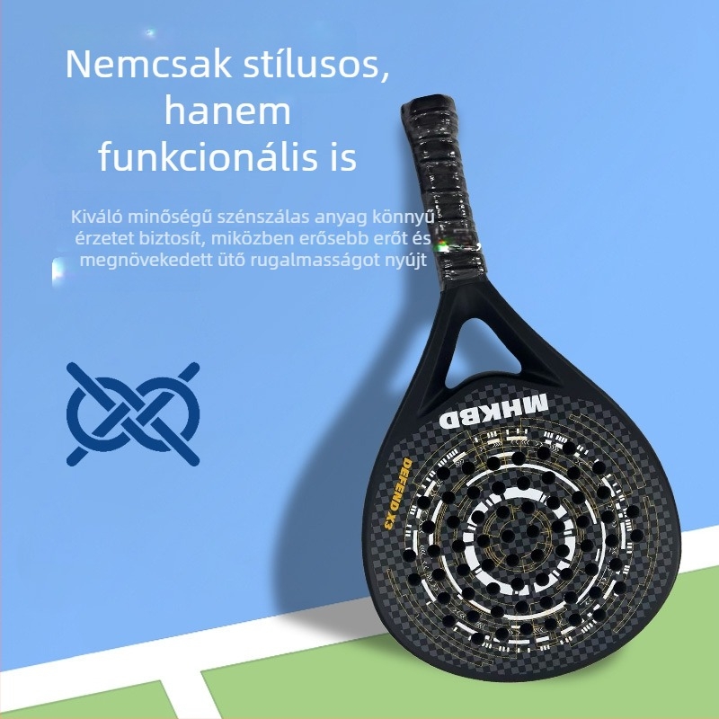 Teniszütő Camewin Kaiwei karbon váz, damil szálakból készült, nyelet G2, egyenes fej