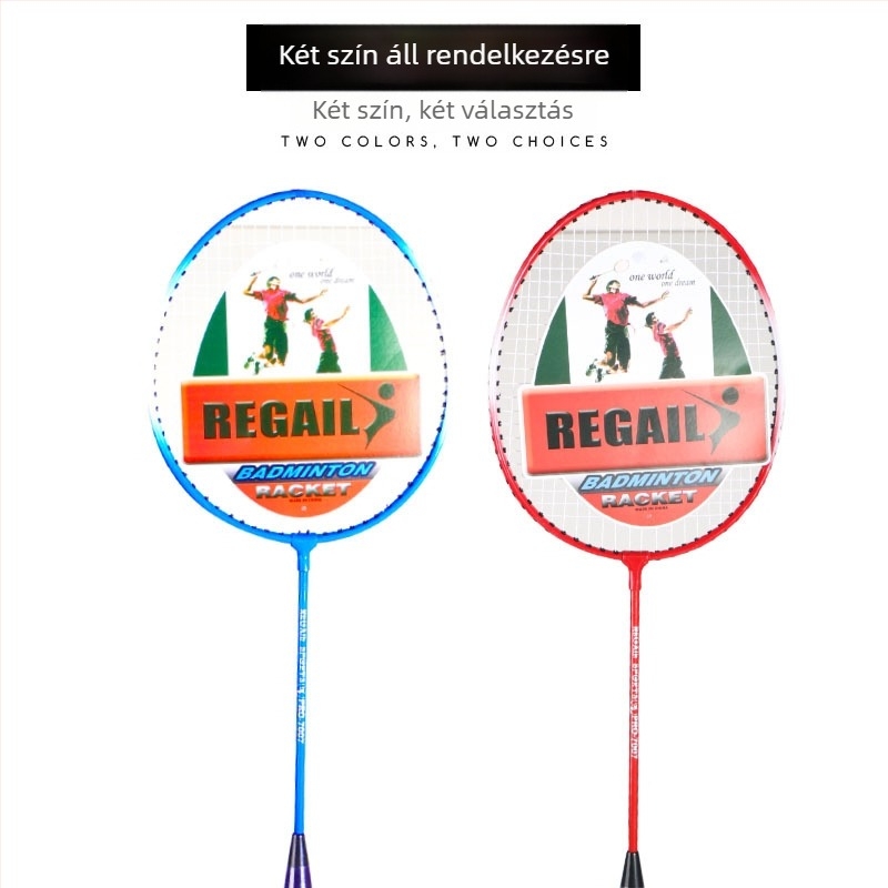 Regail 7007 tollaslabdaütő készlet — acél váz, G4 nyél, kemény rúdrész, 64×20