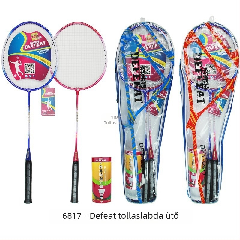 Deft 6817 tollaslabda készlet (2 ütő + labda) családi edzésre, tömeg 80–84 g, markolat vastagsága G3, rúd keménysége közepes