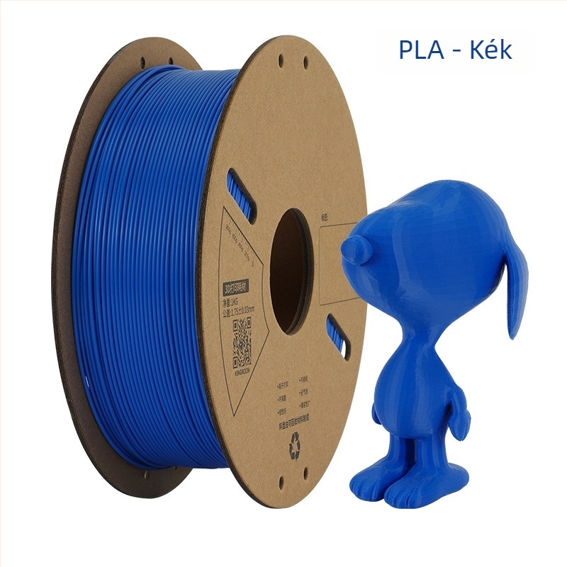CZ PLA filament 3D nyomtatáshoz, 1,2 kg, 300 m hossz, PLA anyag, alkalmas 3D nyomtatókhoz